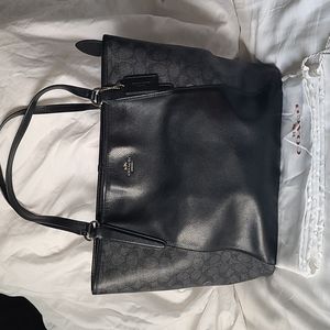 Coach Signature Zip Tote